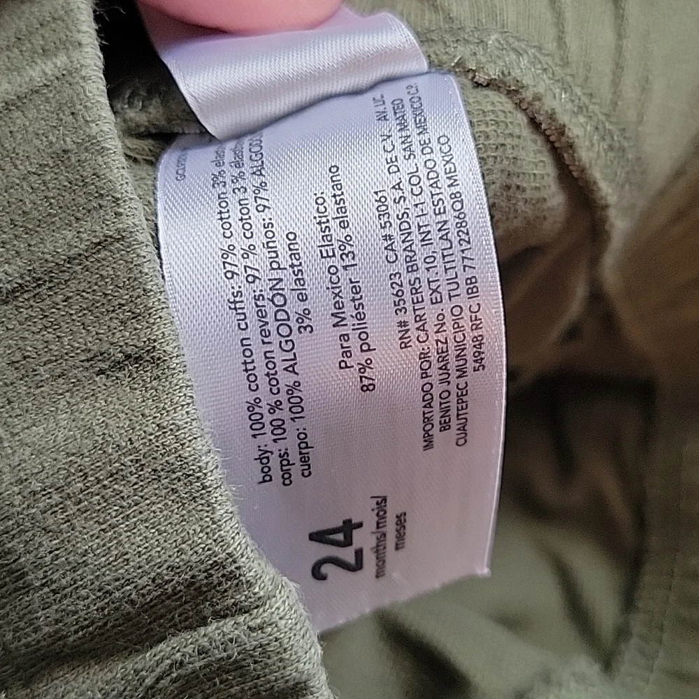 Carters gently worn